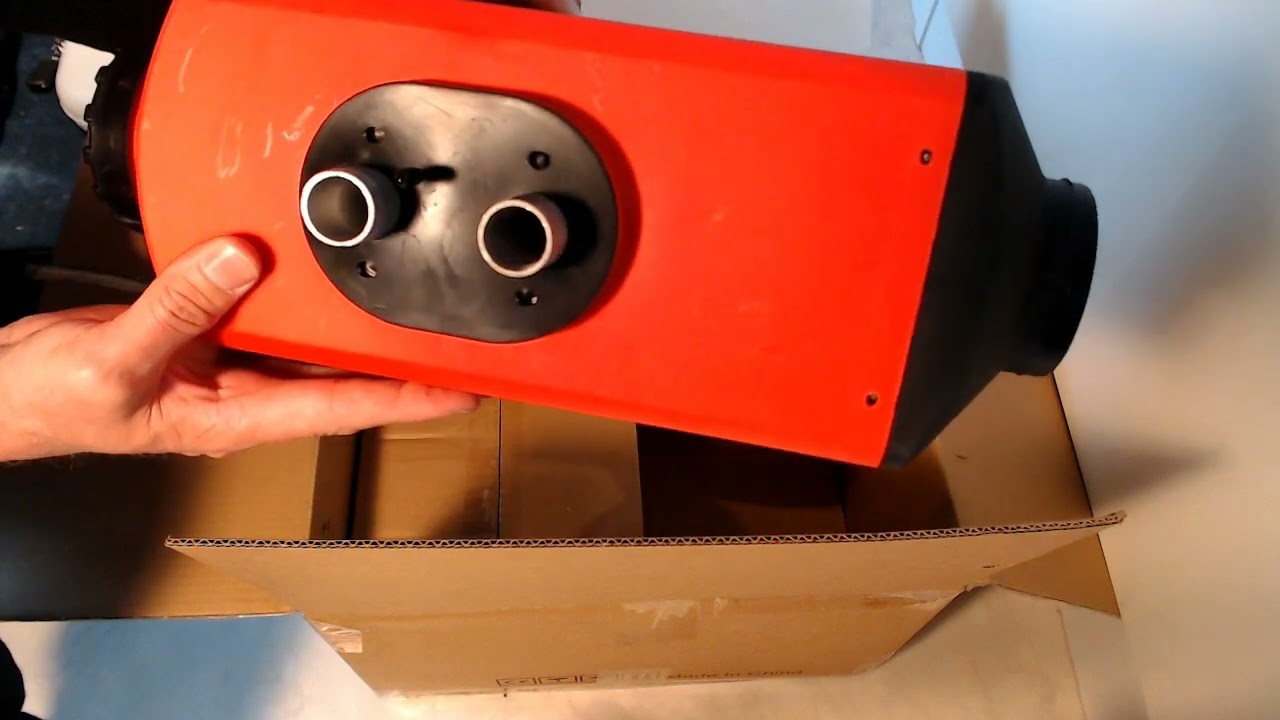 Unpack Kinadieselvärmare.