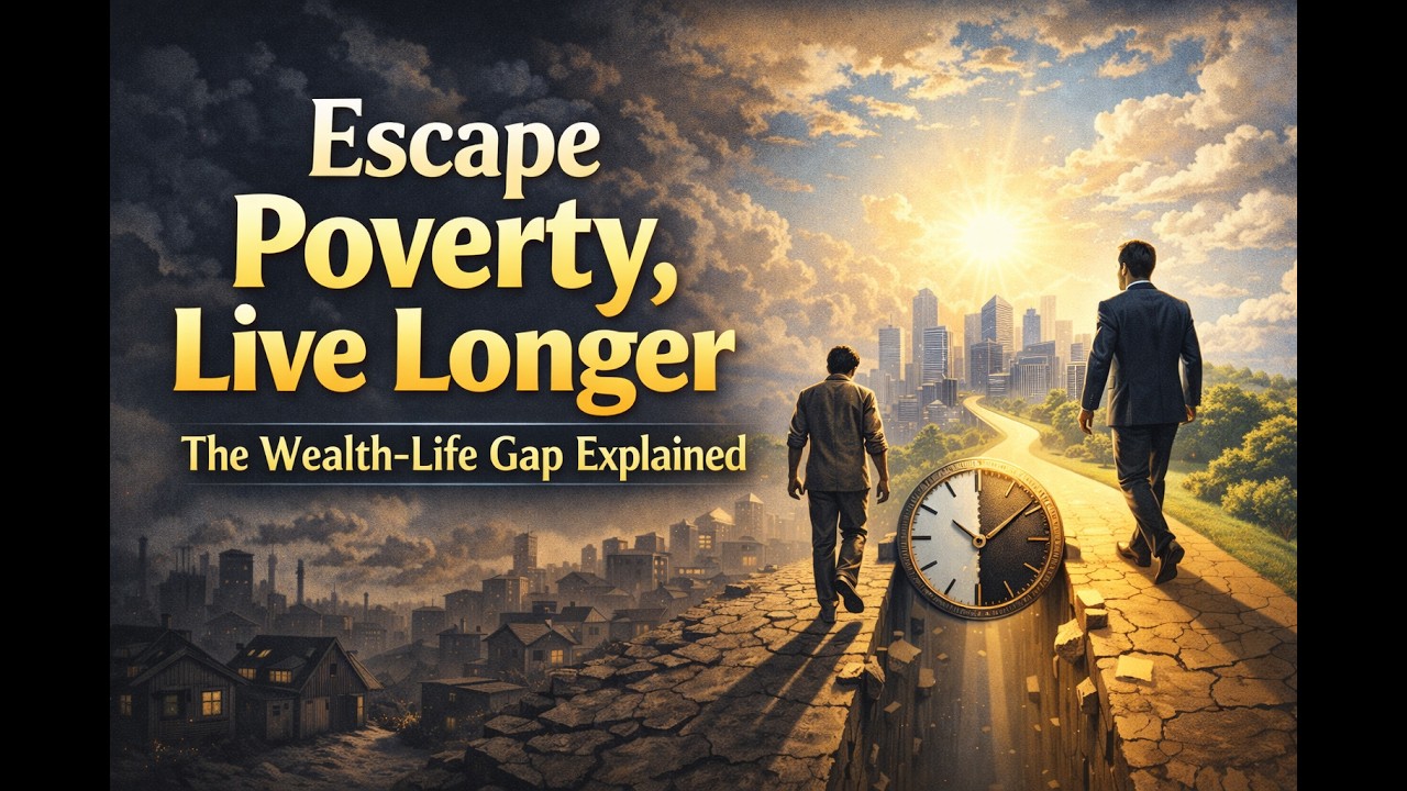 Why Rich People Live 10 Years Longer | The Wealth–Life Gap #mindset #strategy #business #focus