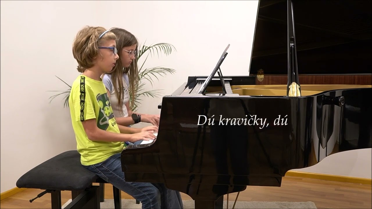 V. Flegl: Čtyři ruce zmohou více. Skupinová interpretace, ZUŠ Nový Bor. Říjen 2025