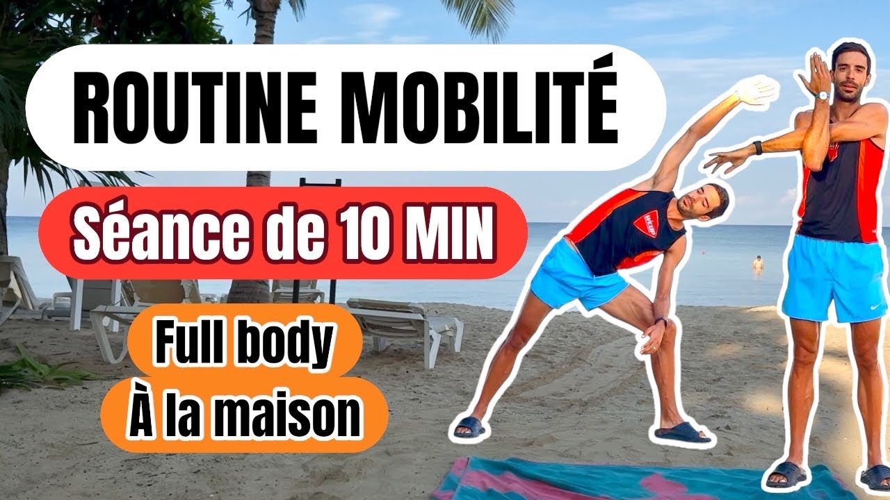 SÉANCE DE MOBILITÉ 12MIN, ROUTINE de mobilité à la maison 👌