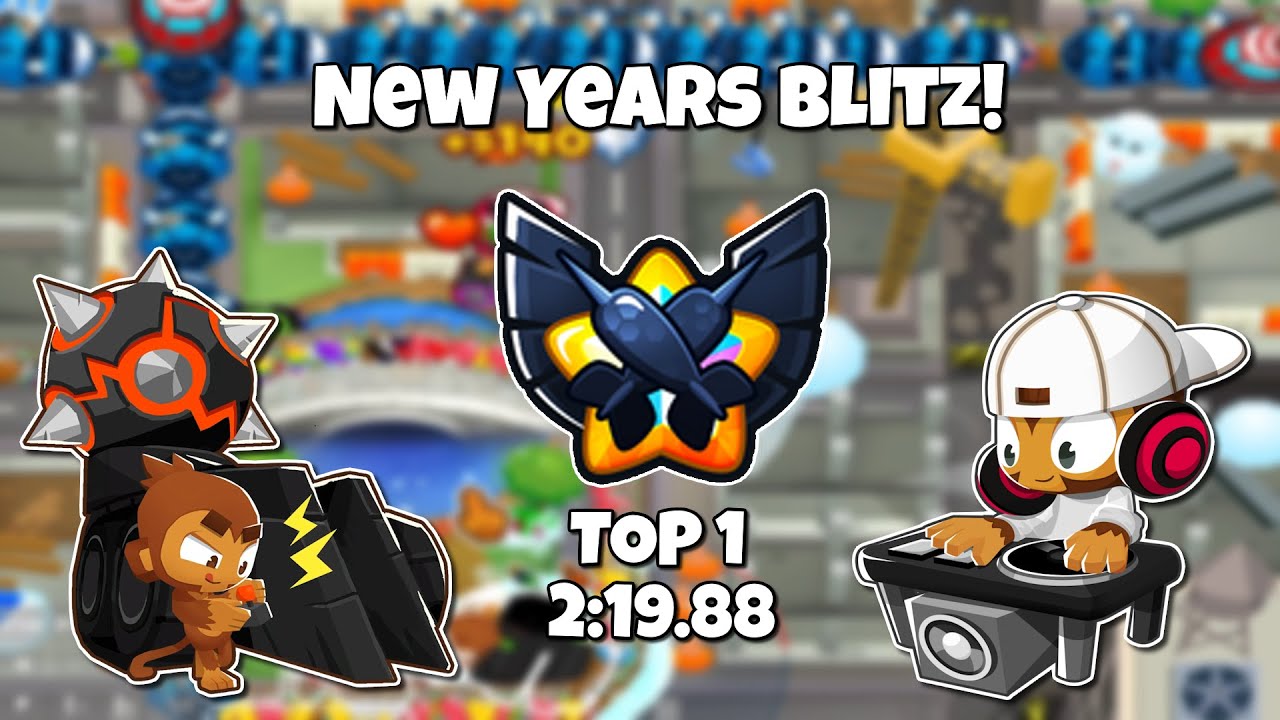 First Place! New Years Blitz!, BTD 6 Race