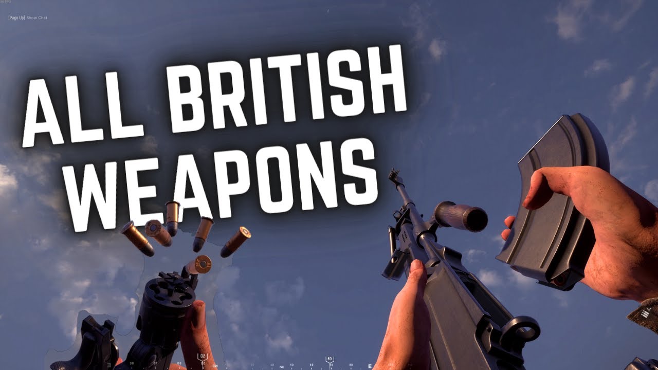 FULL British weapon showcase (Update 14) - Hell Let Loose