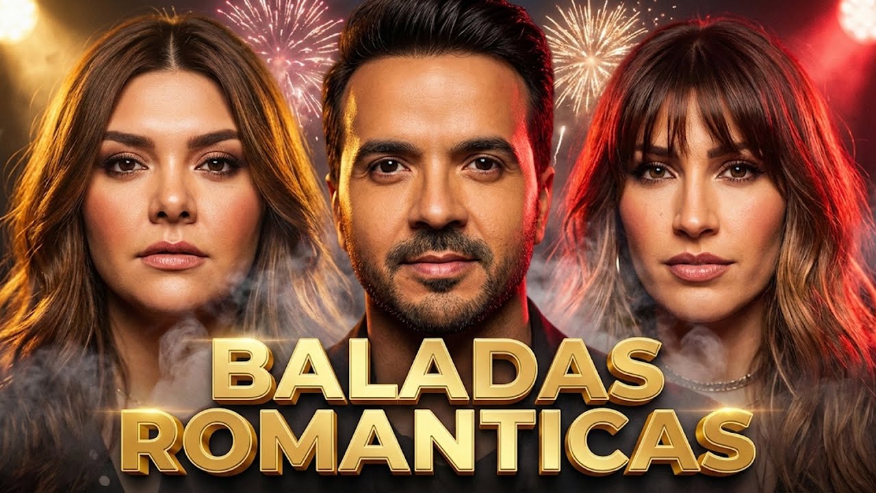 HaAsh, Yuridia, Gloria Trevi, Carlos Rivera, Luis Fonsi🎵 LO MEJOR MÚSICA BALADA POP EN ESPAÑOL