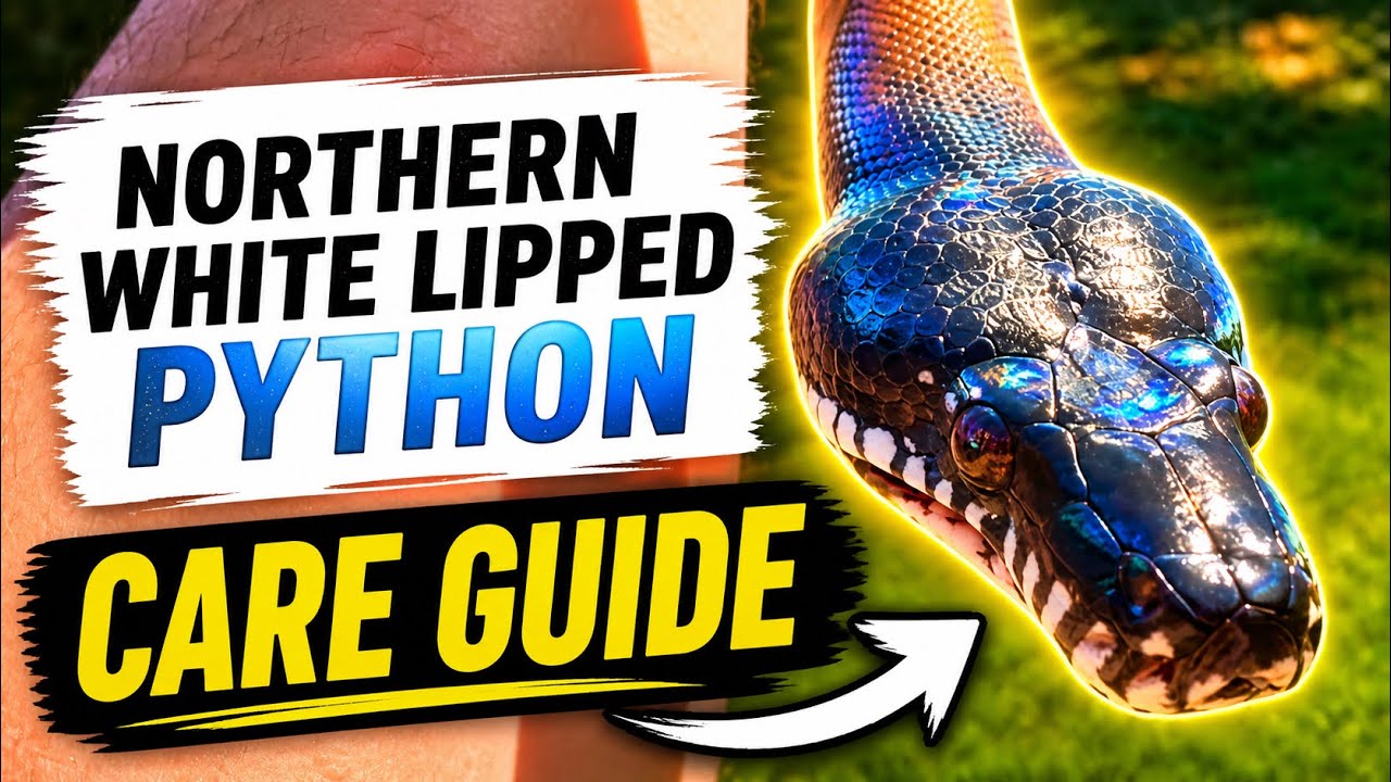 Northern White Lipped Python Care Guide
