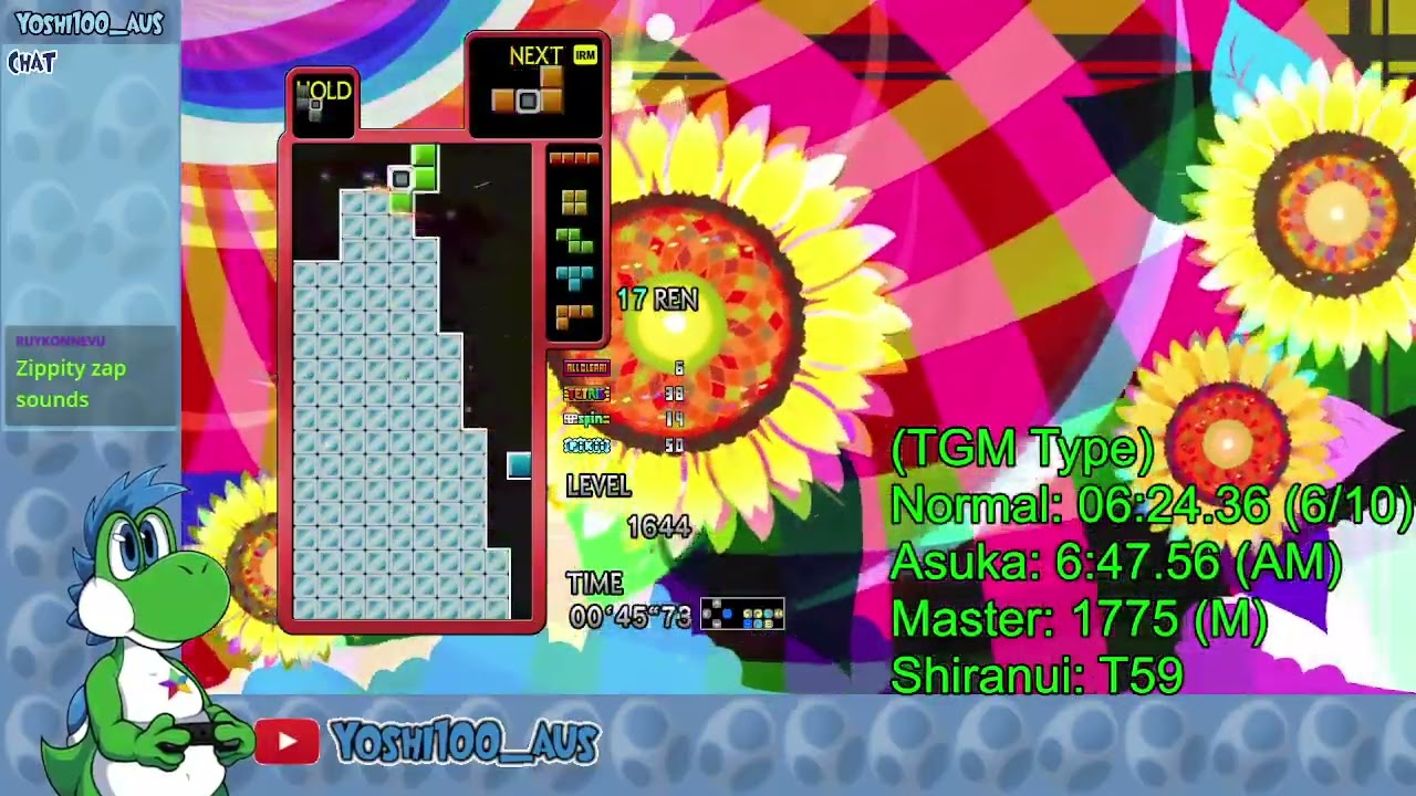 clearing mpikii call that breaking the ice [#13 Tetris the Grand Master 4 -ABSOLUTE EYE-]