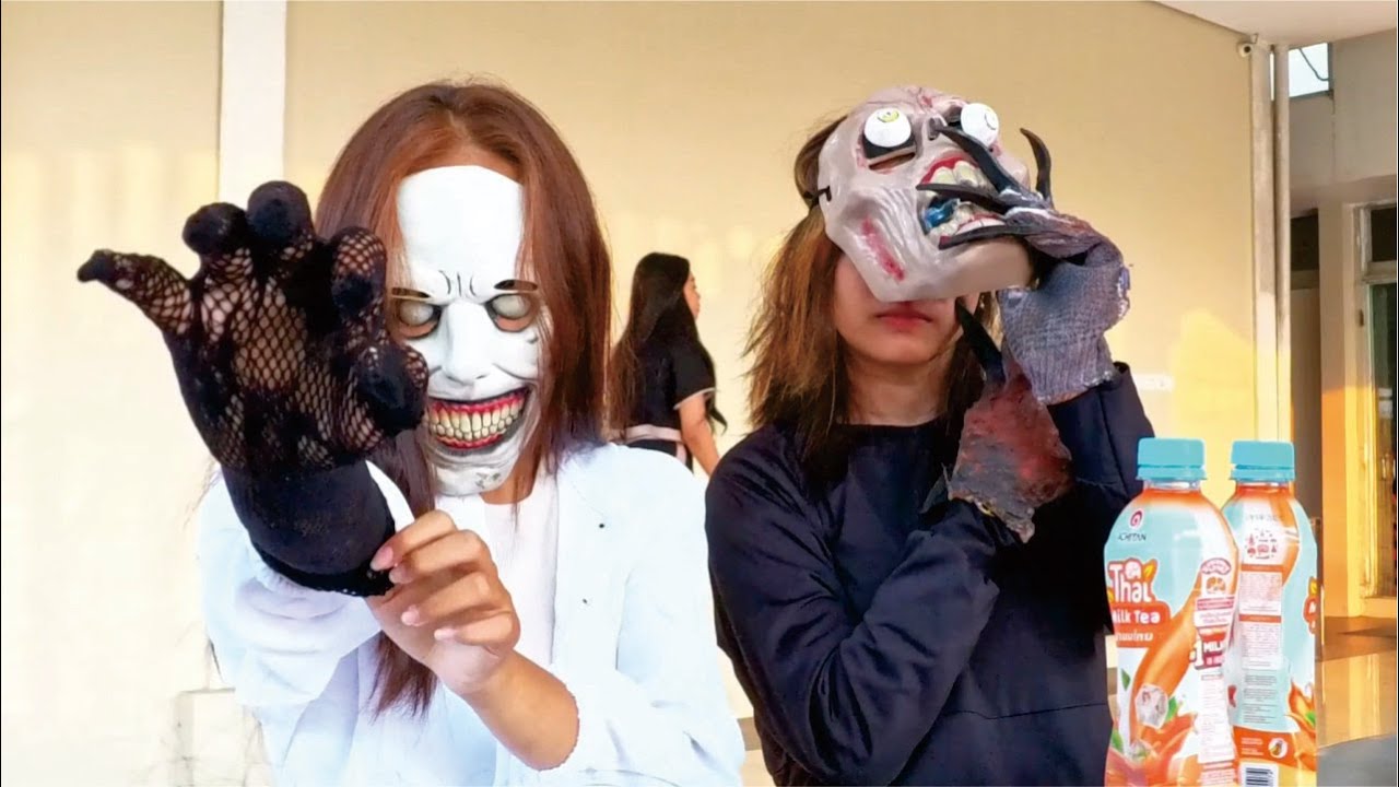 Девушка-призрак в кинотеатре...!! Сюрприз для зрителей