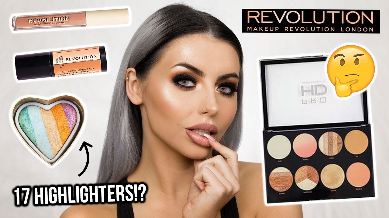 TESTING NEW REVOLUTION MAKEUP / FULL FACE + FIRST IMPRESSIONS! HOT OR NOT!?