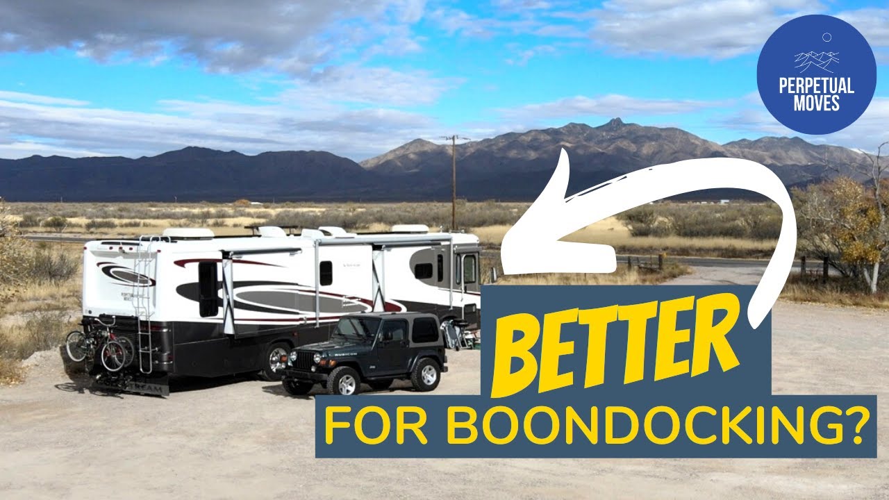 BIG RIG BOONDOCKING- IS IT BETTER? | Motorhome Lifestyle