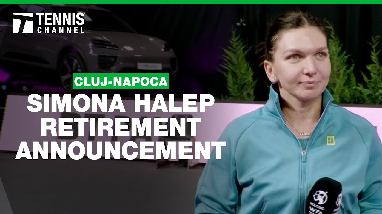 Simona Halep Announces Retirement | 2025 Cluj-Napoca