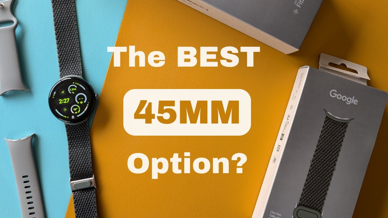 Обзор плетеного ремешка Pixel Watch 3 45 мм — лучшее из худшего?
