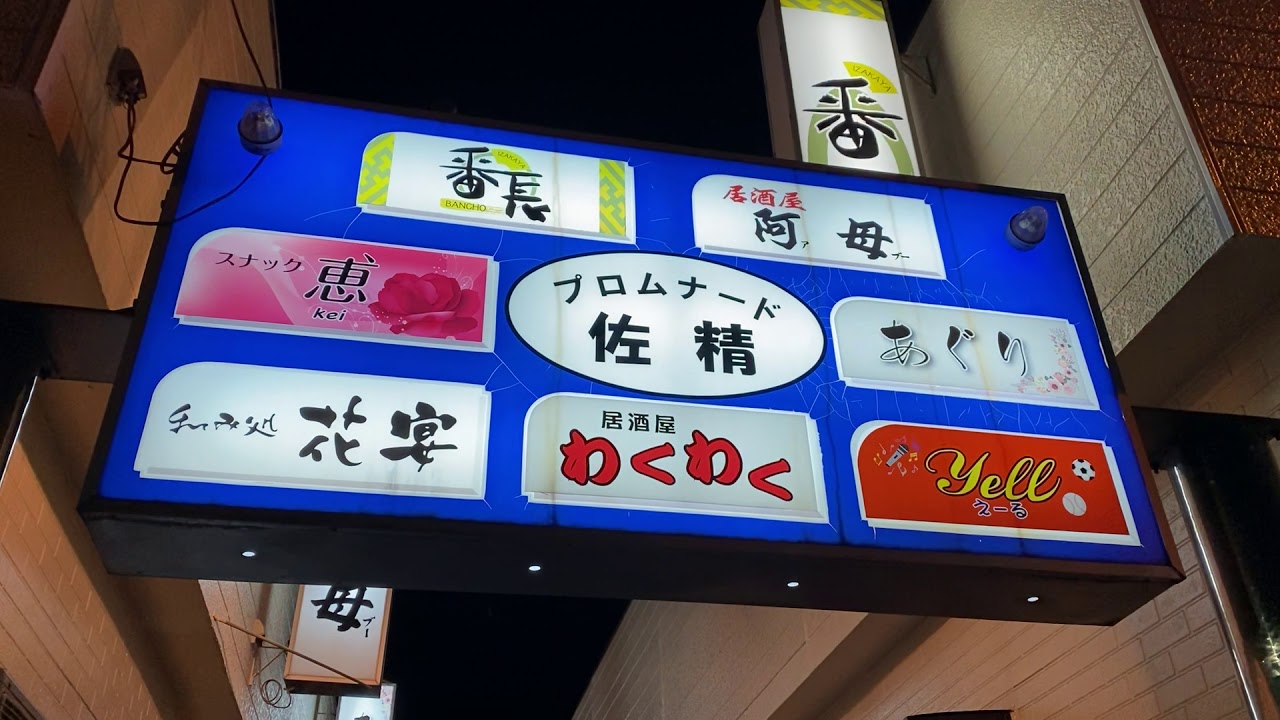 【夜散歩】宮城県塩竈市尾島町（歓楽街）