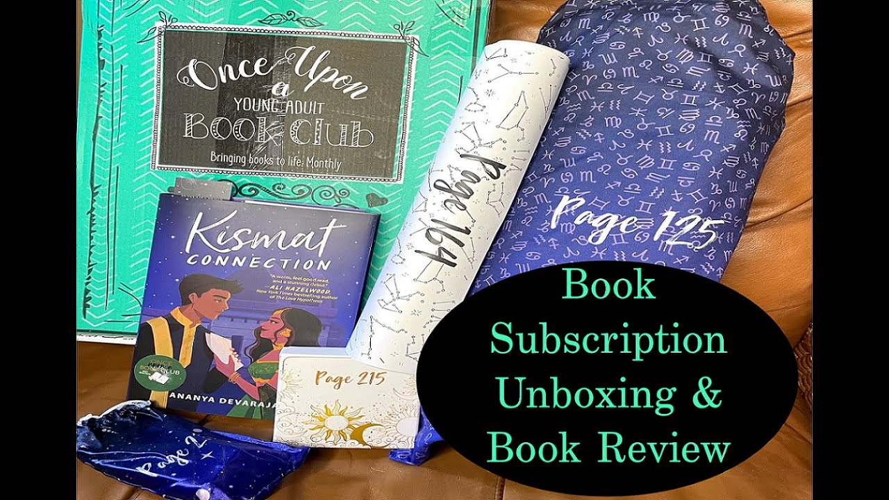 Once Upon a Young Adult Book Club Subscription Box UNBOXING & Book Review July 2023