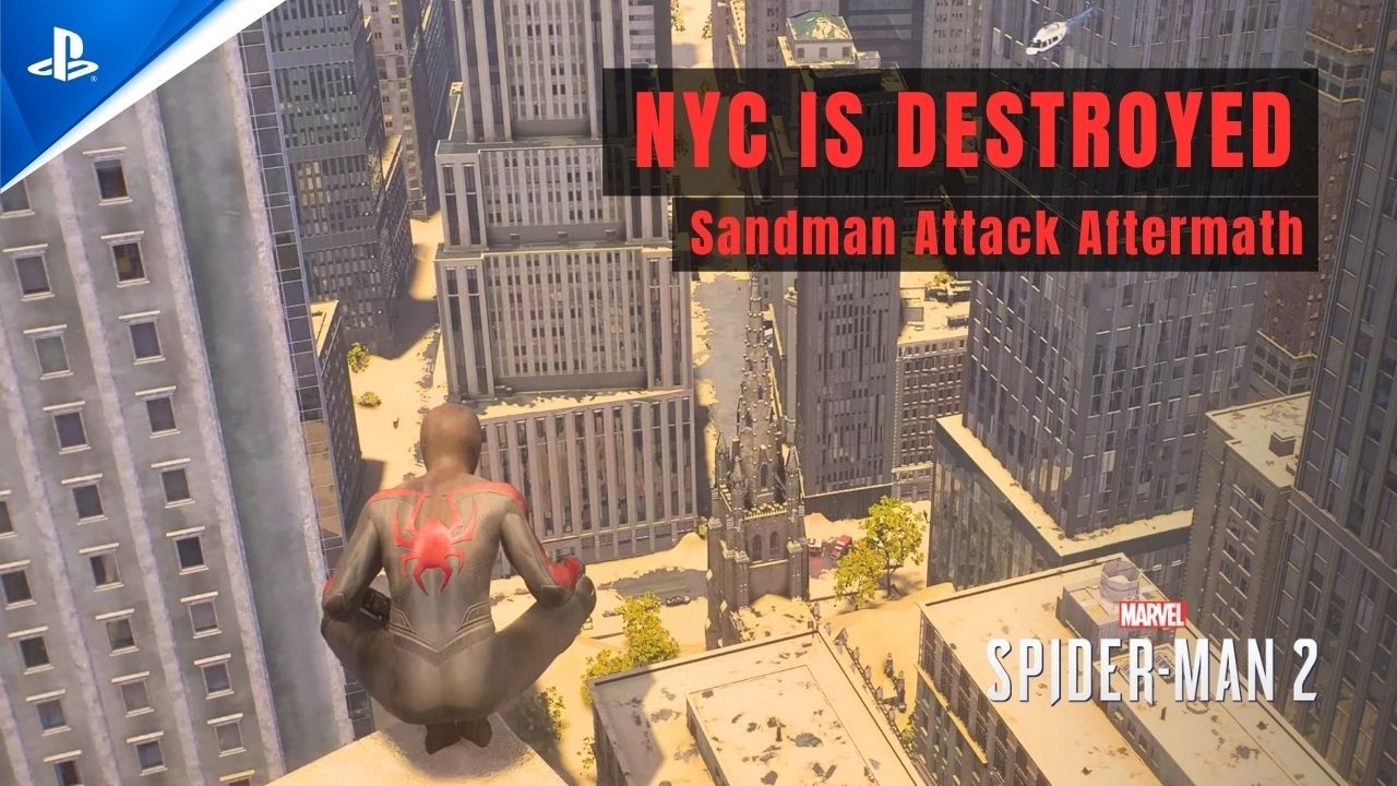 Peter & Miles Fix NYC After Sandman Attack | Marvel's Spider-Man 2 PS5 Gameplay (4K) | No Commentary