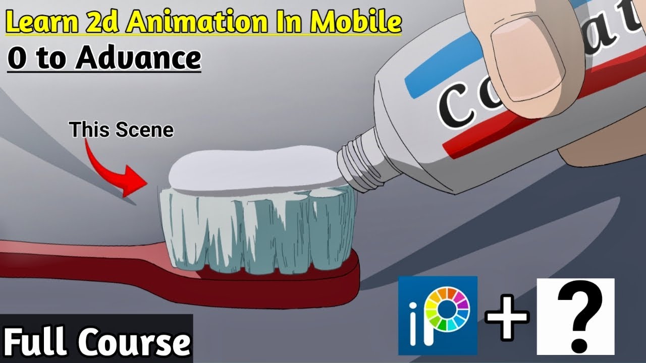 Learn 2d animation In Mobile On Ibis paint x || 0 to Advance Full Tutorial In Hindi || 2D Recreation