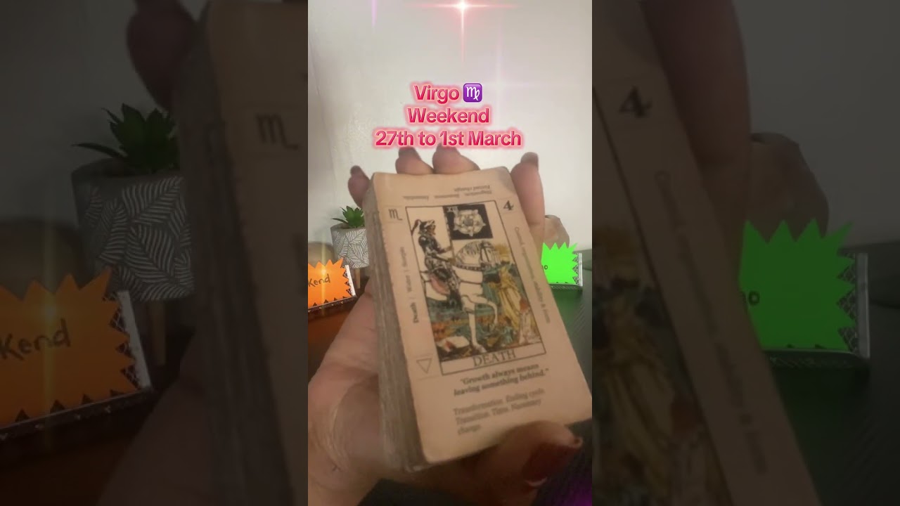 Virgo ♍️ Claim your reward. Weekend read 27th to 1st March #virgo #tarot #weekend 