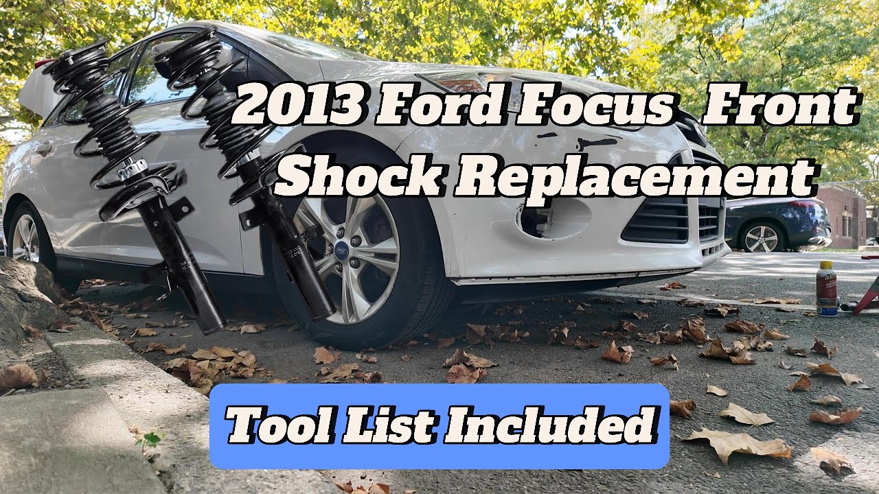 2013 Ford Focus Front Shocks, 3rd gen,  2010 to 2018