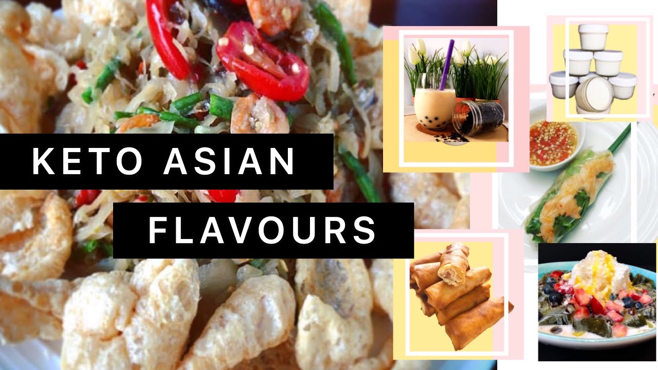 🥢 Keto Asian Flavours Trailer | Authentic and fusion recipes KETOFIED