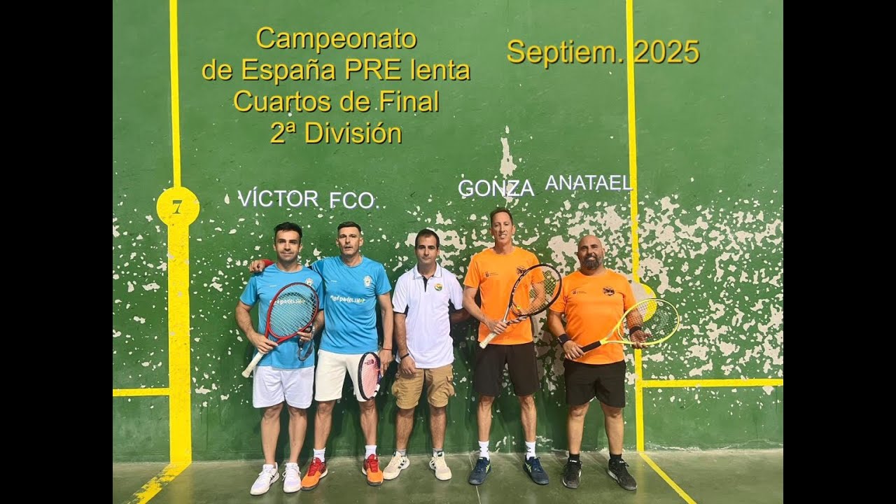 2025 09 Camp España PRE 4º Final Víctor Fco & Gonzalo Anatael