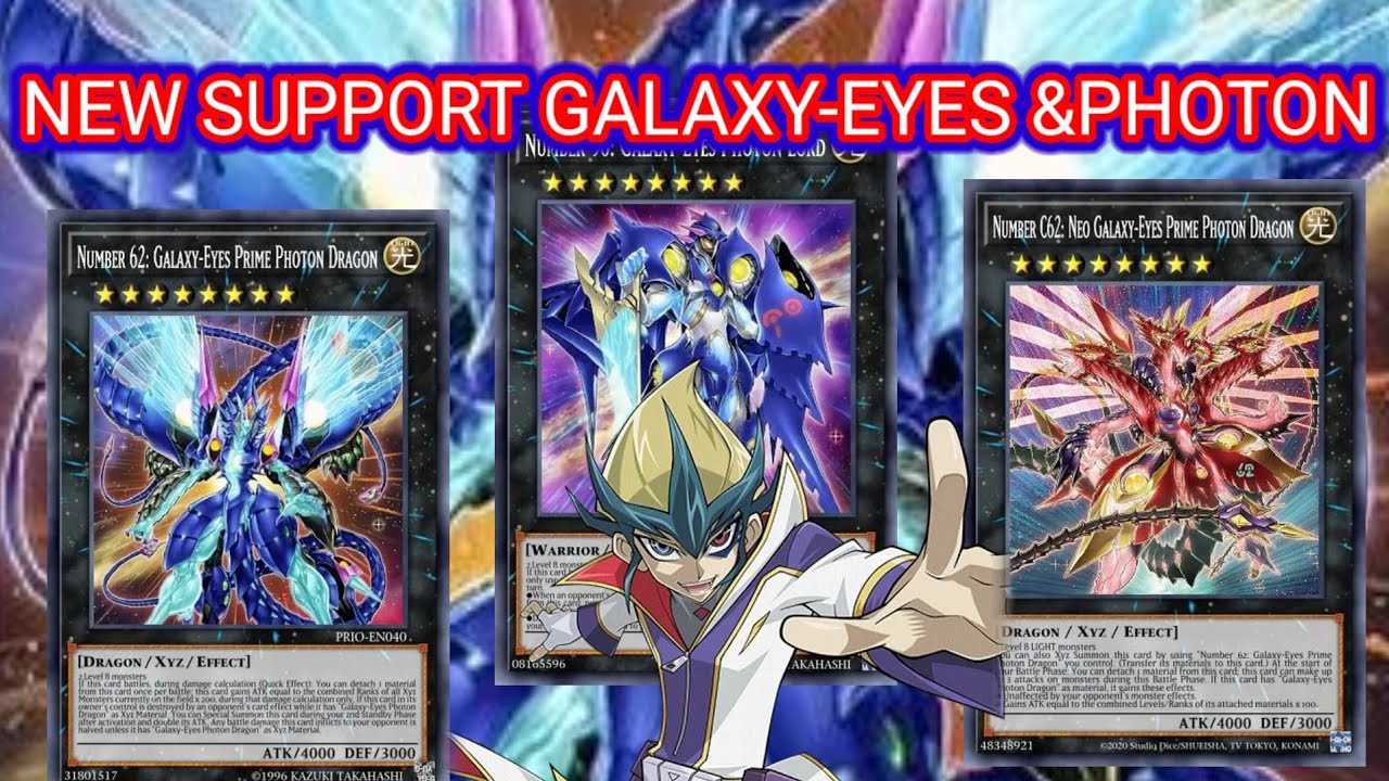 NEW SUPPORT GALAXY-EYES &PHOTON DECK [YU-GI-OH DUEL LINKS]