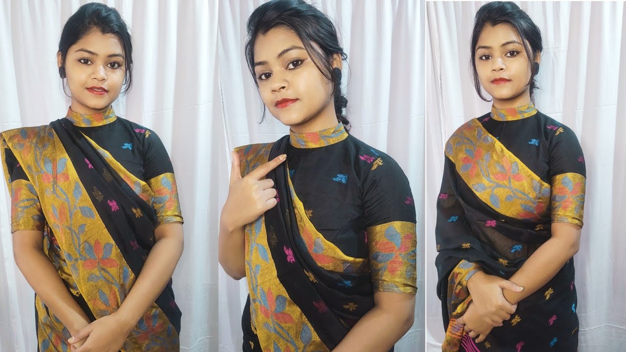 High Neck Blouse Cutting And Stitching | Collar Neck Blouse Cutting & Stitching