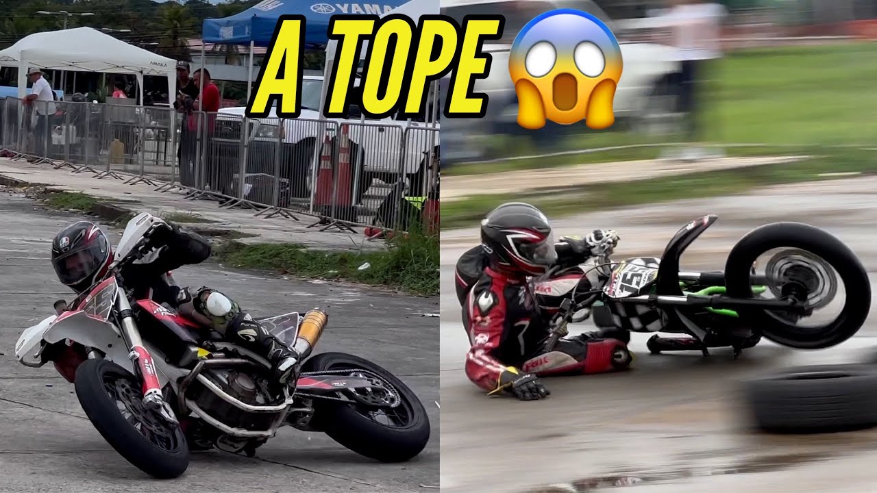 Ca&iacute;das de Miko 155 en Motovelocidad