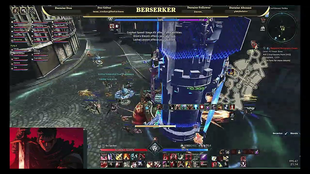 Tera Arborea Reborn Rally,Cu,Bahaar and boss