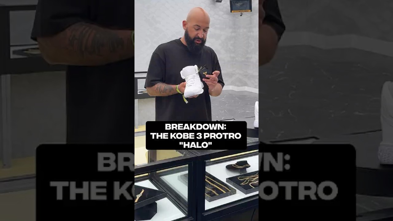 Breaking down the updates and inspiration behind the Kobe 3 Protro &ldquo;Halo&rdquo; 🐍 #complexnews
