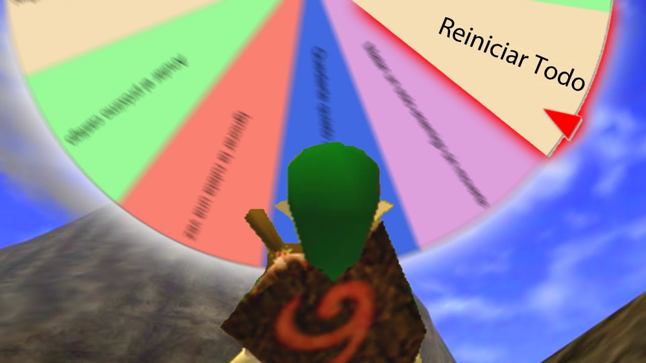 OCARINA OF TIME, PERO SI RECIBO DAÑO UNA RULETA ME CASTIGA