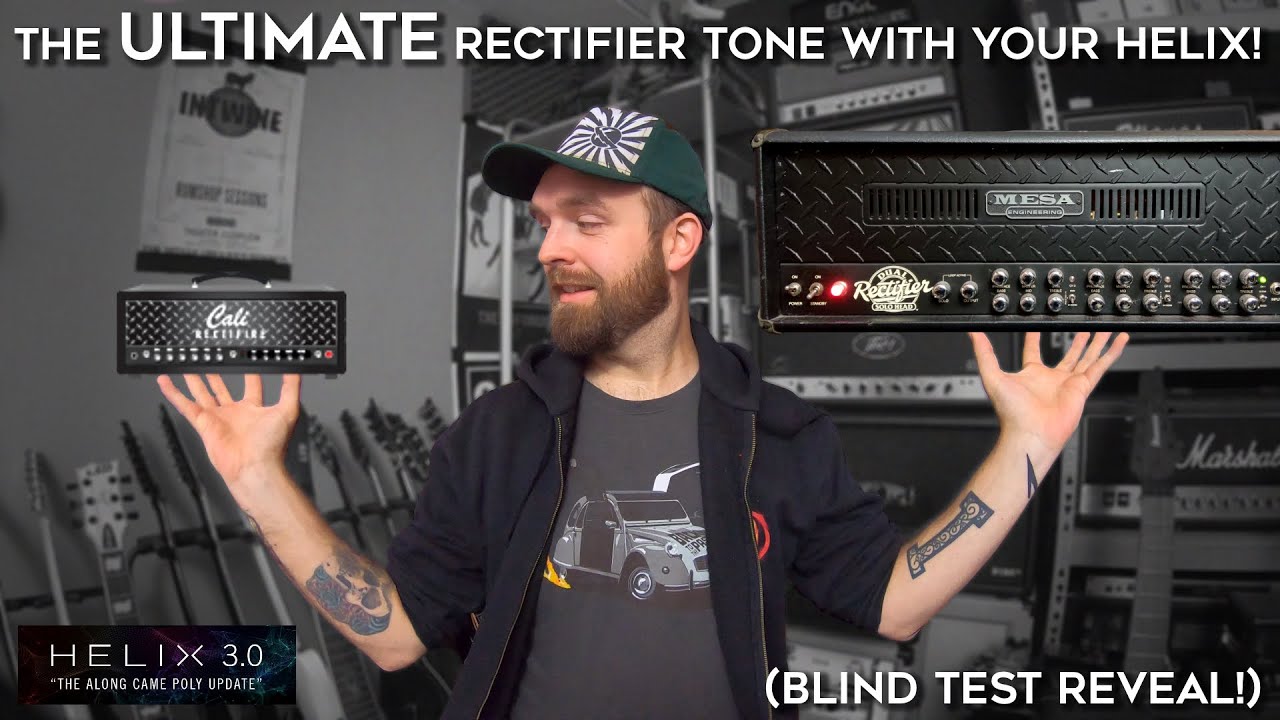 Helix VS Dual Rectifier! (blind test reveal and tone walkthroughs)