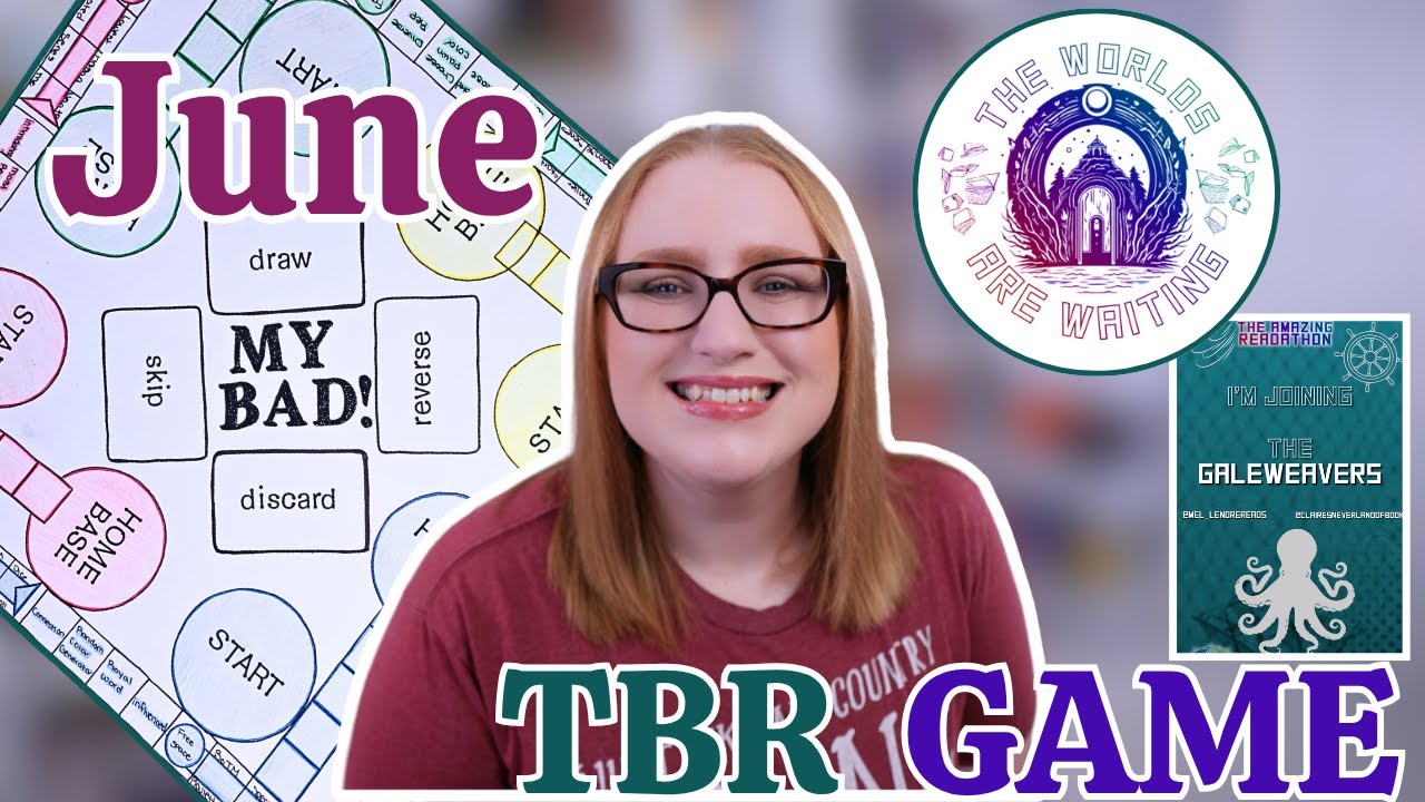 June 2025 TBR ft My Updated TBR Game and The Amazing Readathon!