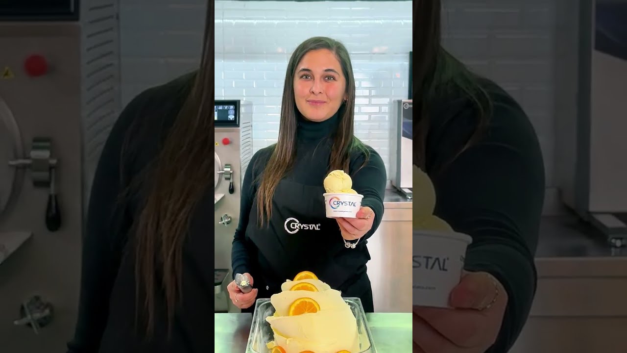 Kristal Dondurma Konsept Çözümleri ile Portakal Sorbe Yapımı 🍊