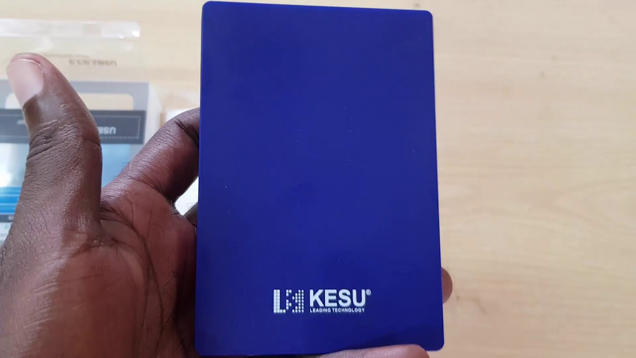 KESU Portable External Hard Drive USB3.0 SATA HDD Storage unboxing