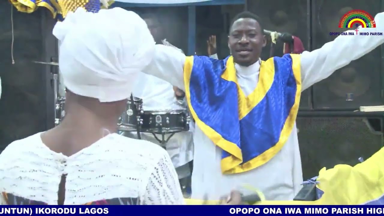 Tabitha feranmi live at the CCC OPOPO ONA IWA MIMO PARISH Dec 24 christmas eve carol 2025