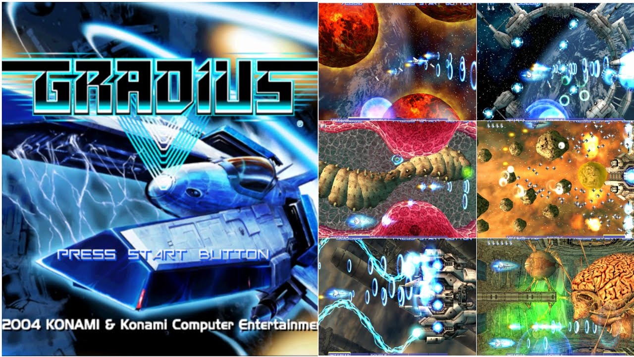 【PS2】グラディウスV/Gradius V 1-ALL（NoDeath）