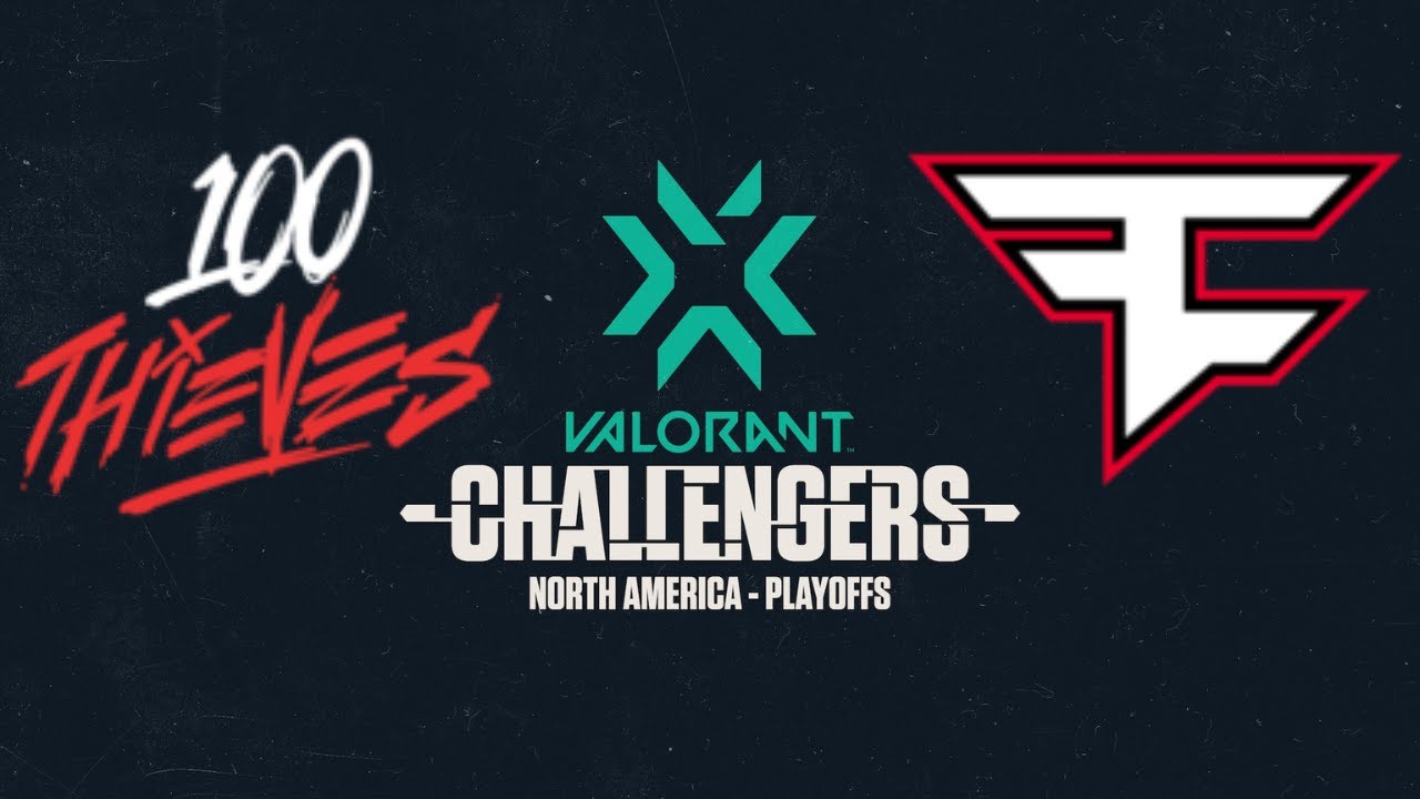 100T vs FAZE | 2022 VCT Stage2 Challengers NA | Playoffs Day1
