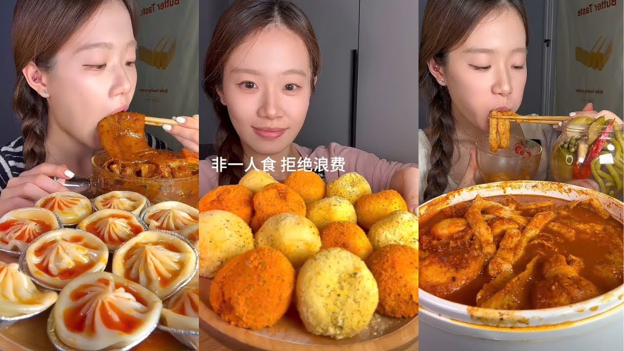 Cheese Balls, Saucy Noodles, Juicy Dumplings & Spicy Hotpot Mukbang ASMR
