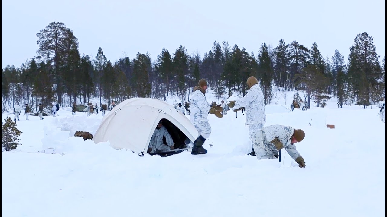 Exercise Cold Response 2022 Training in Norway