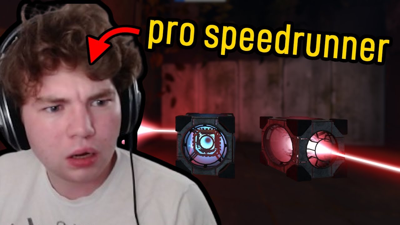 How Smart are Portal Speedrunners? (Speedrunner tries Portal: Revolution)