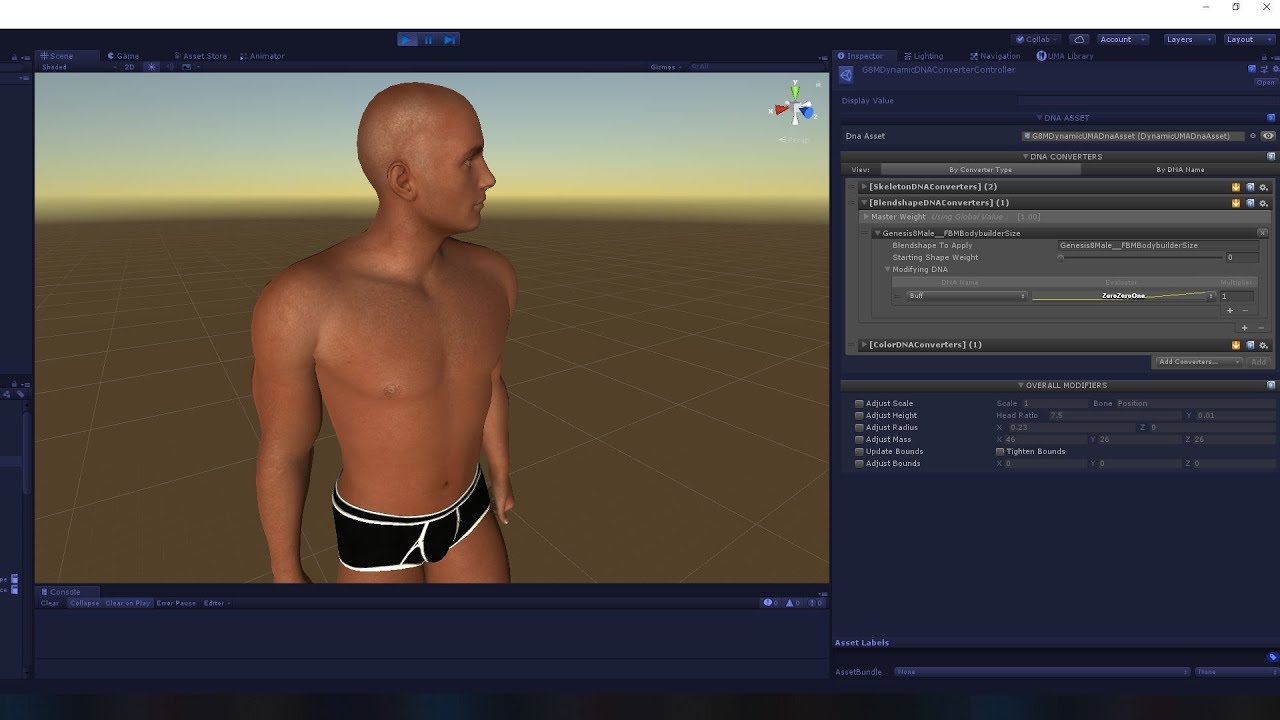 DAZ to UMA Part 8 - Creating Dynamic DNA V2