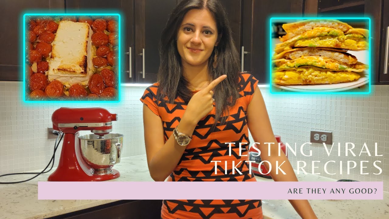 I Tested Viral TikTok Recipes - Folded Tortilla Wrap, Baked Feta Pasta, Oreo Mug Cake