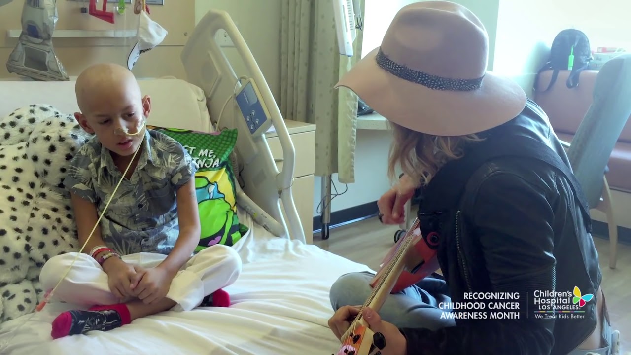 Cancer Patient Jeremiah Sings 