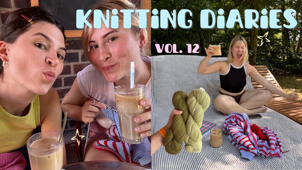 Stricktagebuch Nr. 12: Lottazipper in 5 Tagen stricken?! Wollfestival Kassel, Wollhaul, unser Alltag