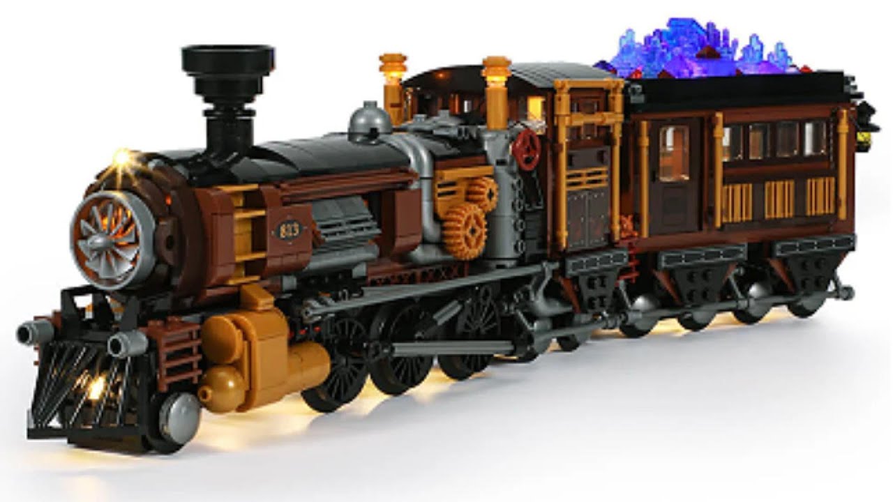 Funhole&LumiBricks Steampunk Ore Train (F9006) PART.02