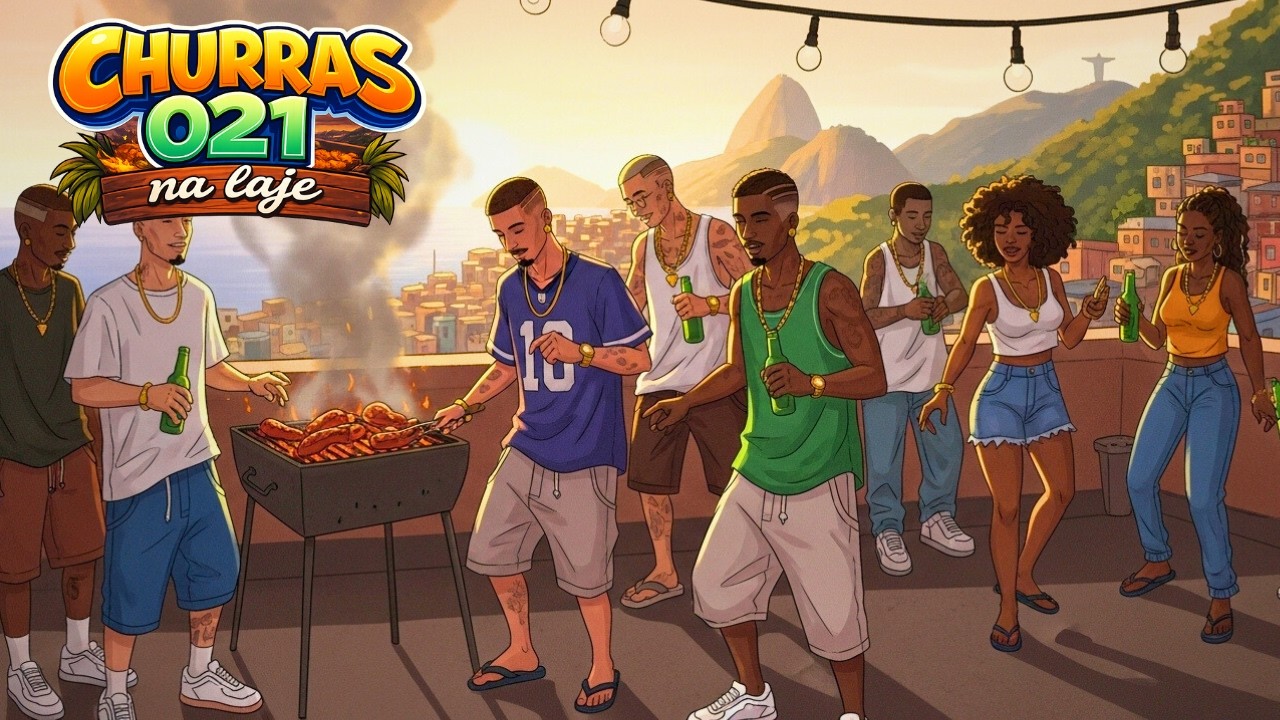 No Churras na Laje | Sexta-feira de Pagode • Samba Romântico