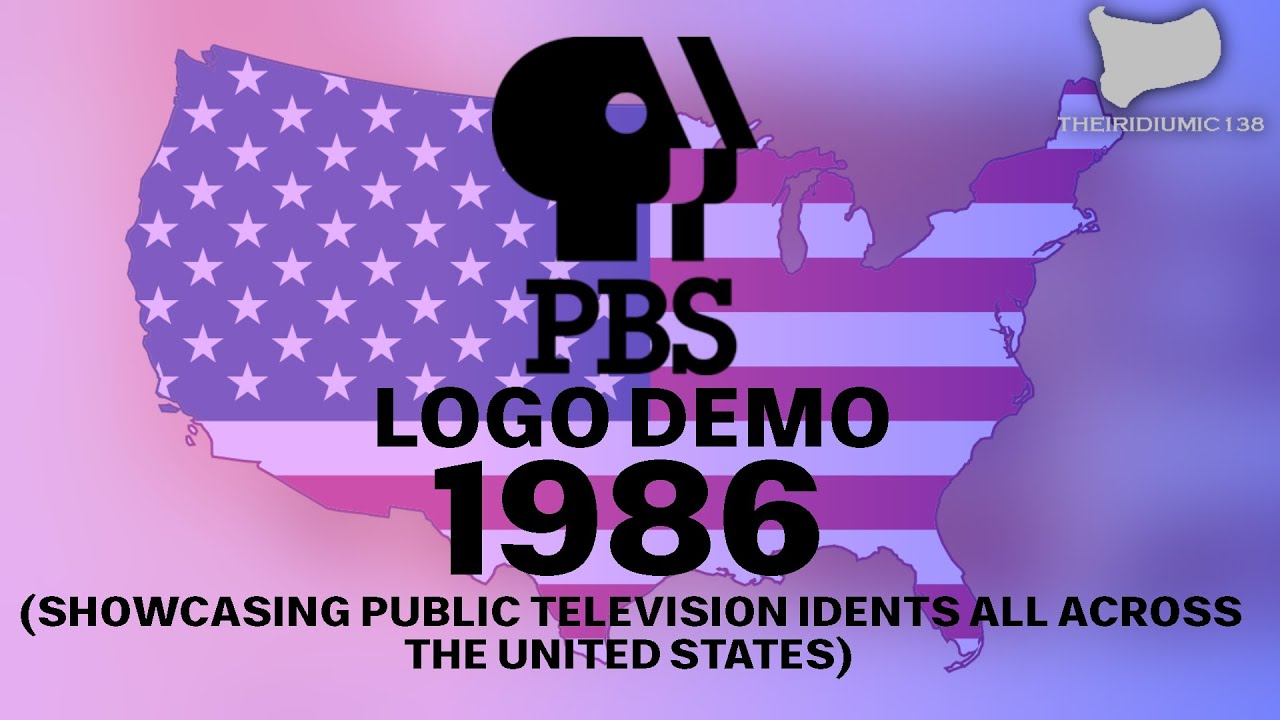 PBS Logo Demo circa 1986 (+ extra stations)