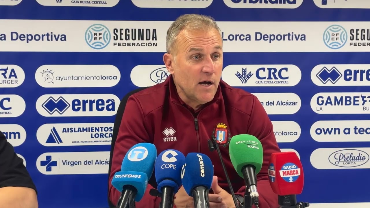 Sebas López, Lorca Deportiva. Post partido 