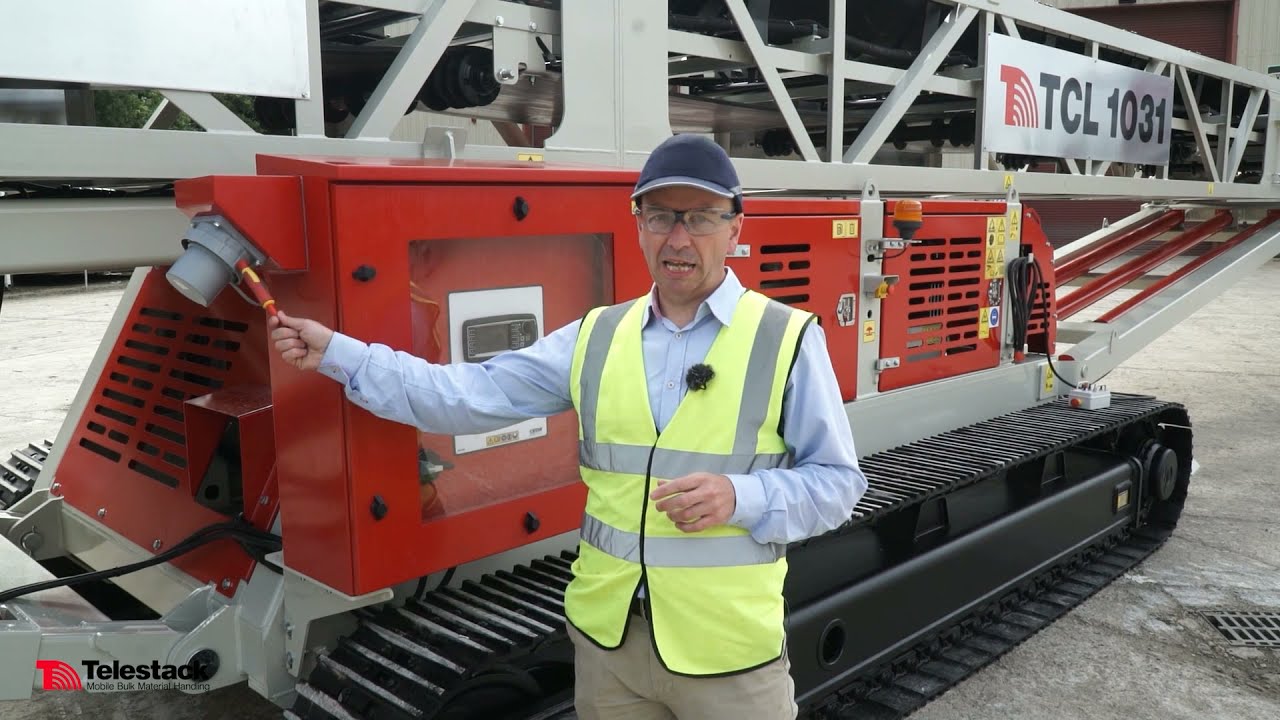 Telestack Learning from the Leaders - TCL1031 Tracked Conveyor