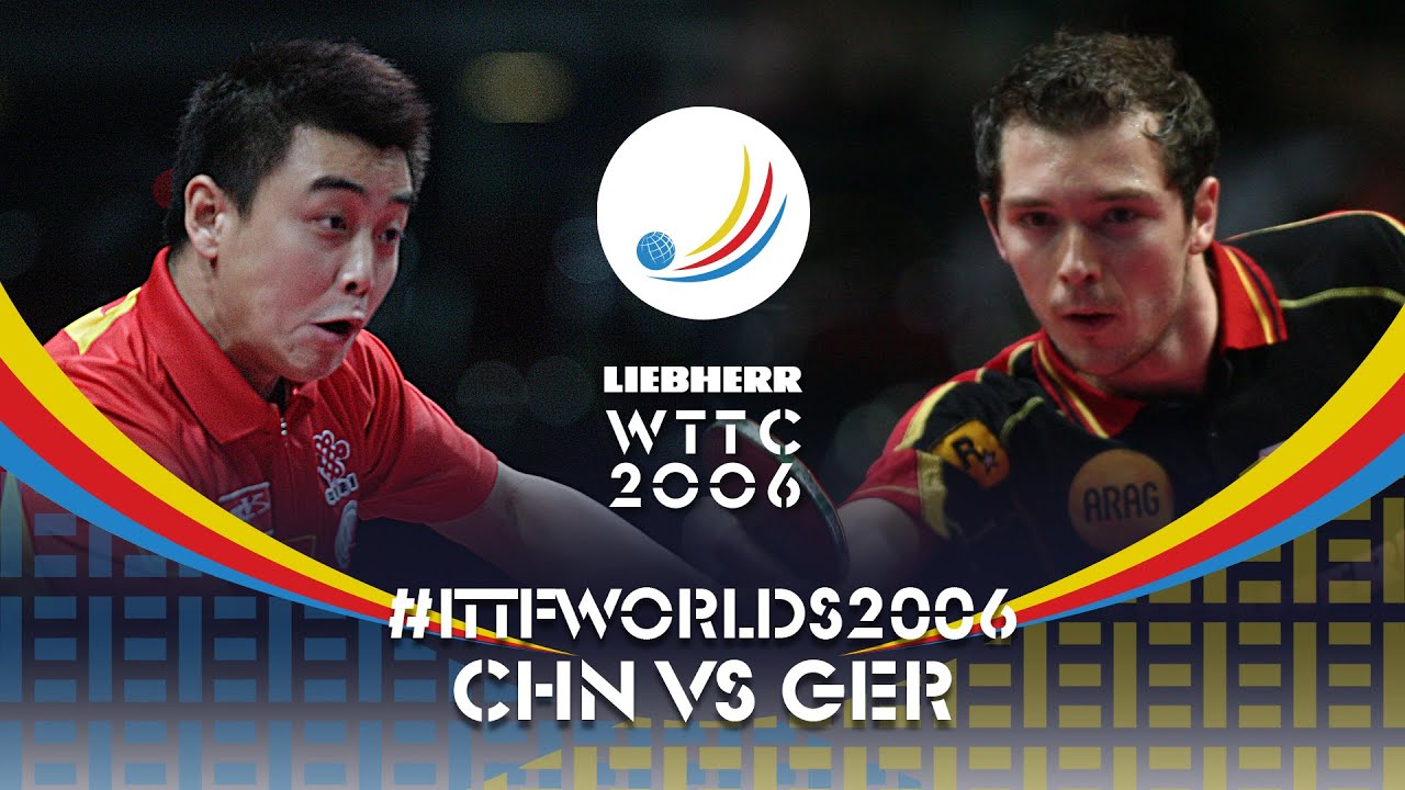 Wang Hao vs Zoltan Fejer-Konnerth | 2006 World Table Tennis Championships (MT SF)