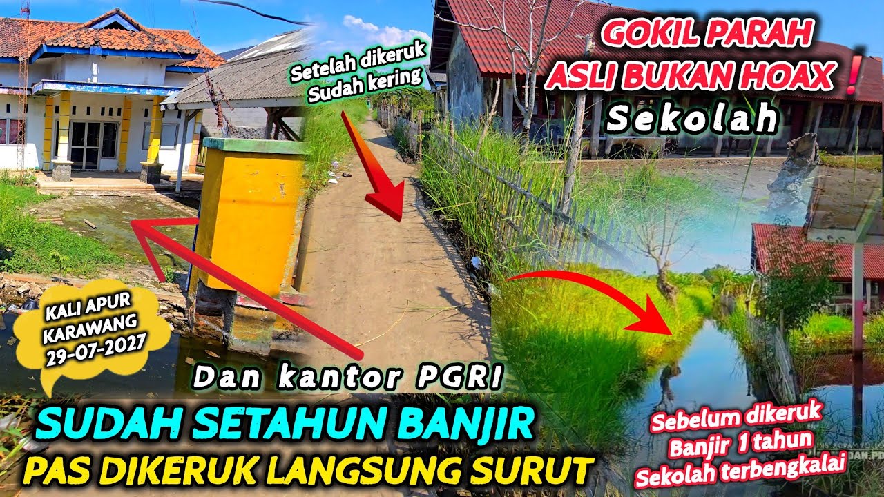 GOKIL GUYS❗️BEBERAPA HARI KALI APUR DIKERUK NYATA HASILNYA , SEKOLAH SD INI LANGSUNG SURUT PADAHAL..