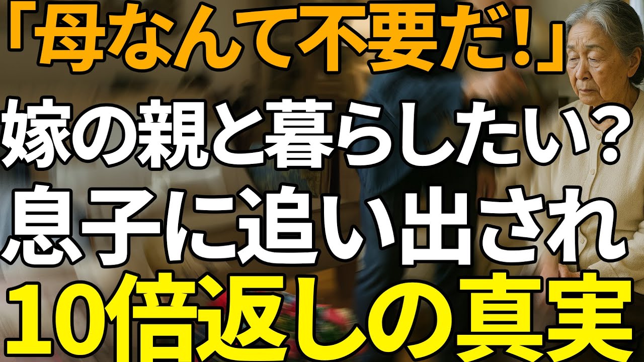 「俺は嫁の両親と一緒に住む」息子の宣言に母は一言…登記を見せられ凍りついた瞬間 | 人生の教訓
